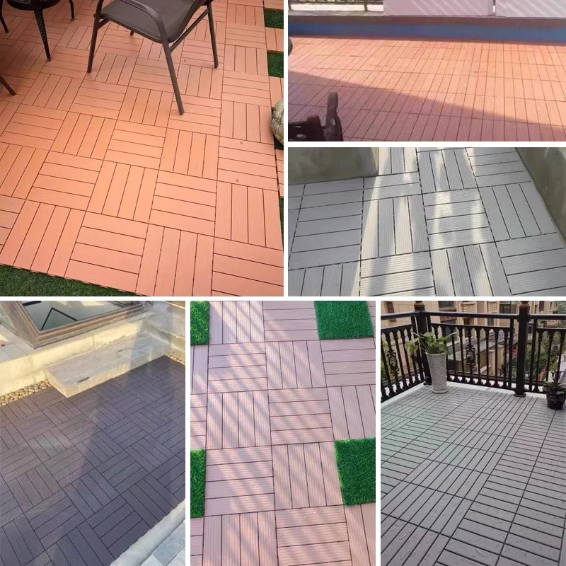 Пластиковый пвх пол 30 см x 30 - Фотография_2