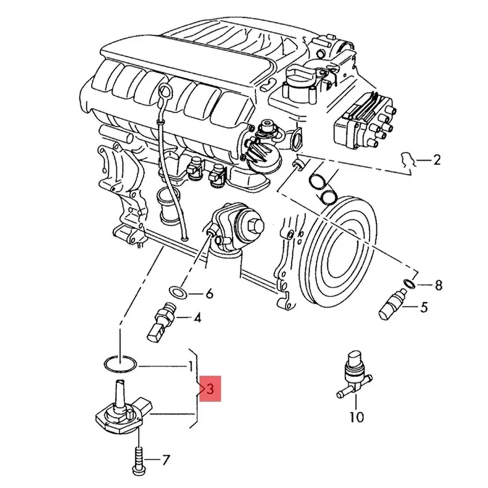 Oem 1j 0907660 датчик уровня масляного - Фотография_6