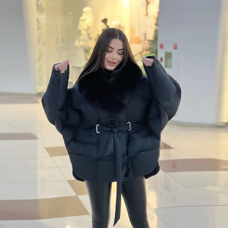 Элегантное модное толстое хлопковое пальто - Фотография_3