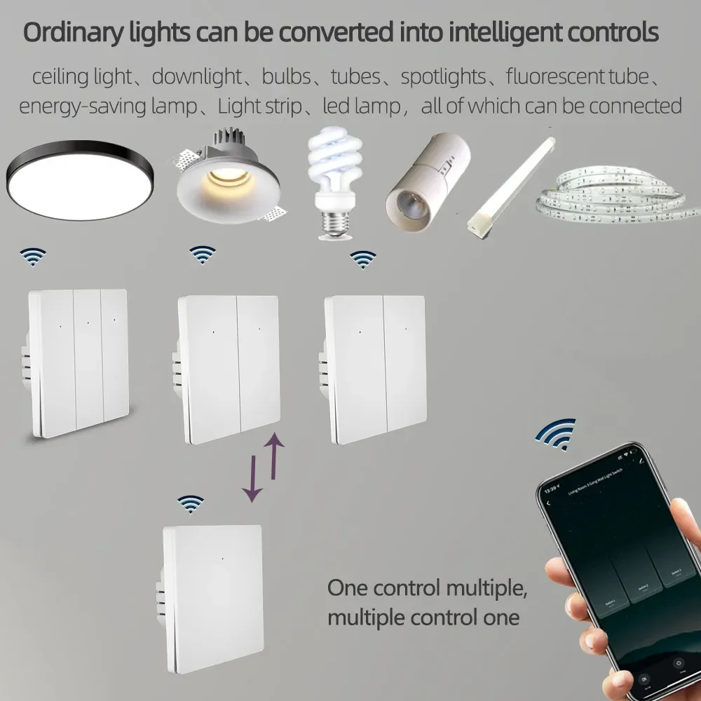 Умный переключатель dawnjoy zigbee - Фотография_3