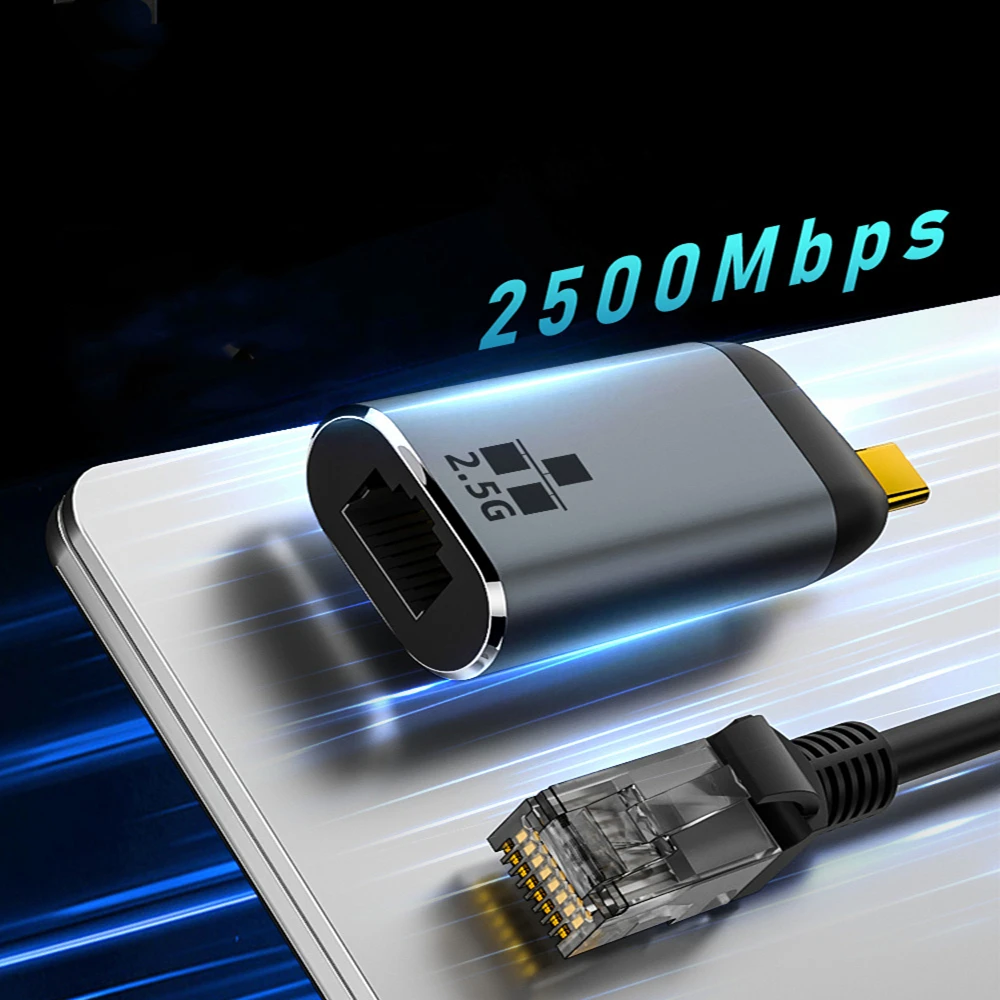 Ethernet-адаптер usb c 100/1000/2500 мбит/с - Фотография_2