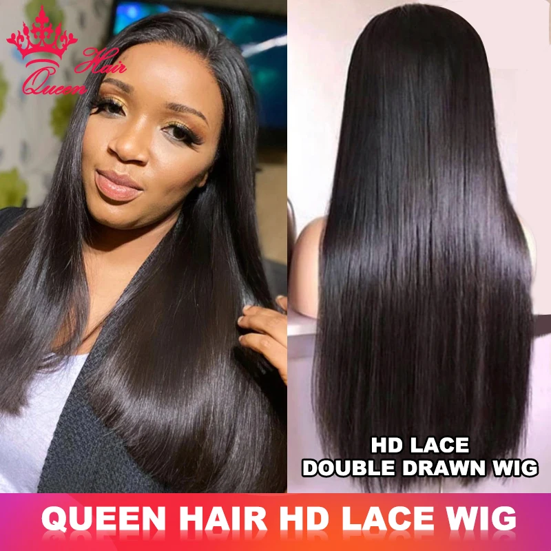 Queen hair double drawn real hd