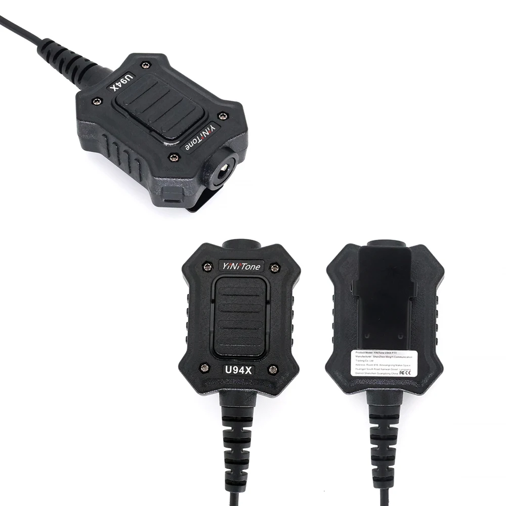U94x ptt + шлем с воздушной трубкой для микрофона для kenwood tk-320 - Фотография_2