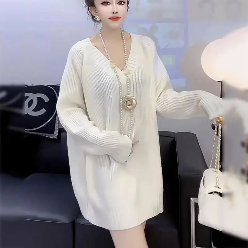 Модные свободные повседневные свитера - Фотография_2