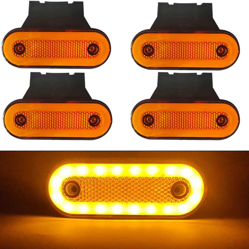 12v 24v светодиодный боковой габаритный