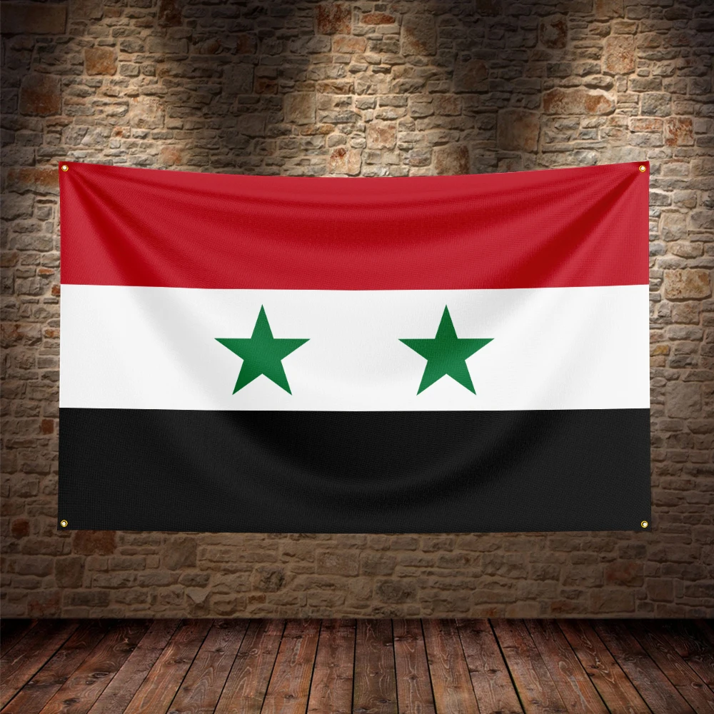 Односторонняя печать флага сирии - Фотография_2