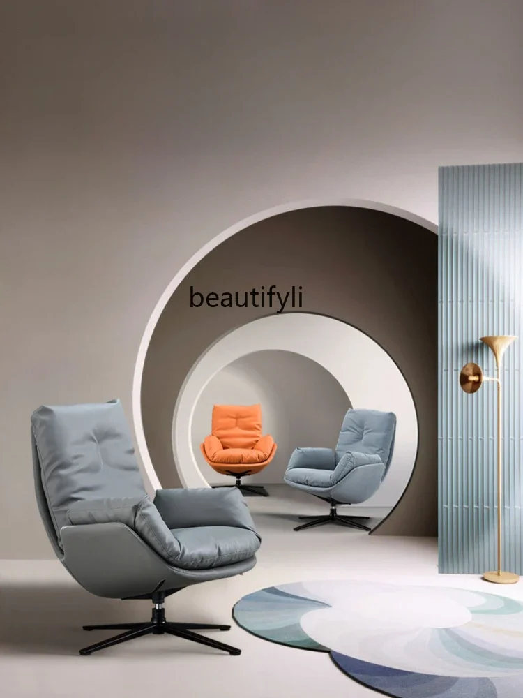 Скандинавский одиночный стул для гостиной - Фотография_5