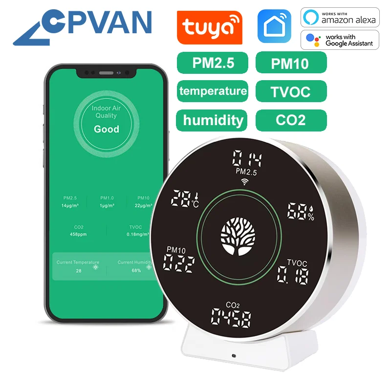 Cpvan беспроводной wifi tuya 6 в 1