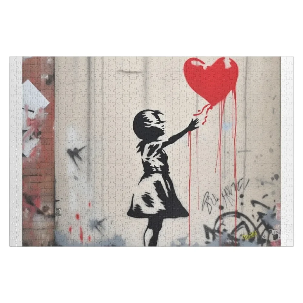 Bansky street пазл для маленькой девочки