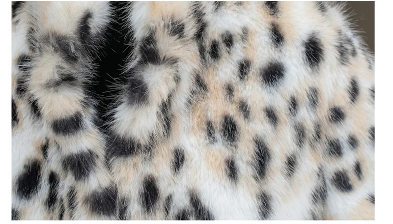 Zaroy snow leopard print искусственное - Фотография_6