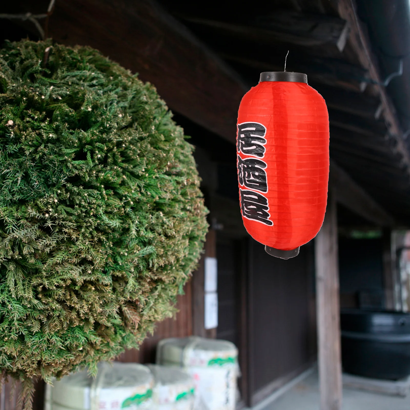 1 комплект, красный водонепроницаемый фонарь для декора магазина суши - Фотография_4