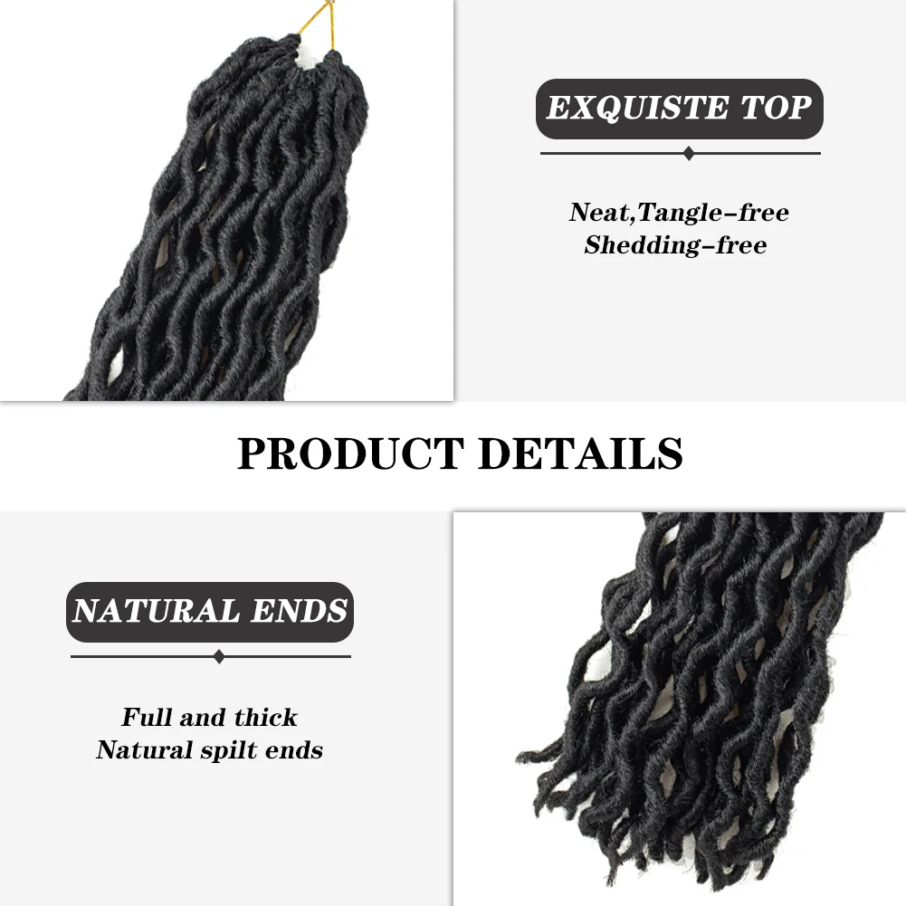 Goddess faux locs вязание крючком - Фотография_2