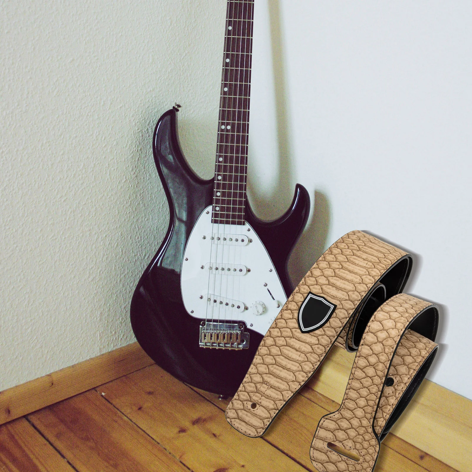 Классический прочный гитарный ремень - Фотография_5