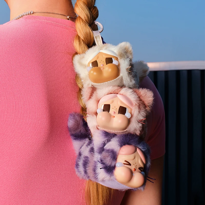 【eu】pop mart crybaby wild but cutie series - виниловая плюшевая подвеска - Фотография_4