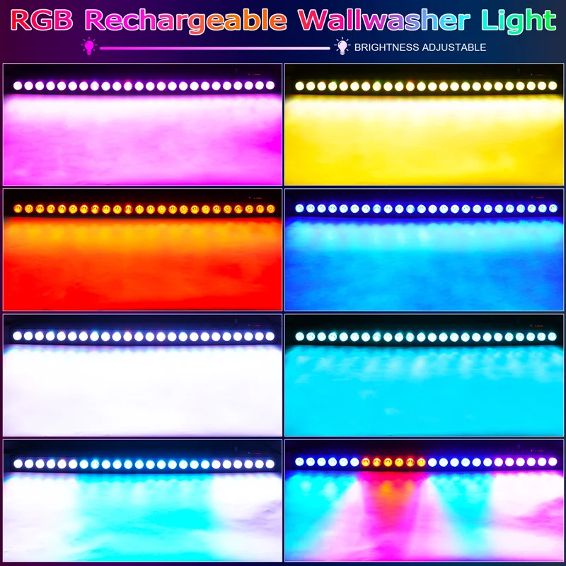 24x3w rgb 3in1 светодиодный настенный - Фотография_6