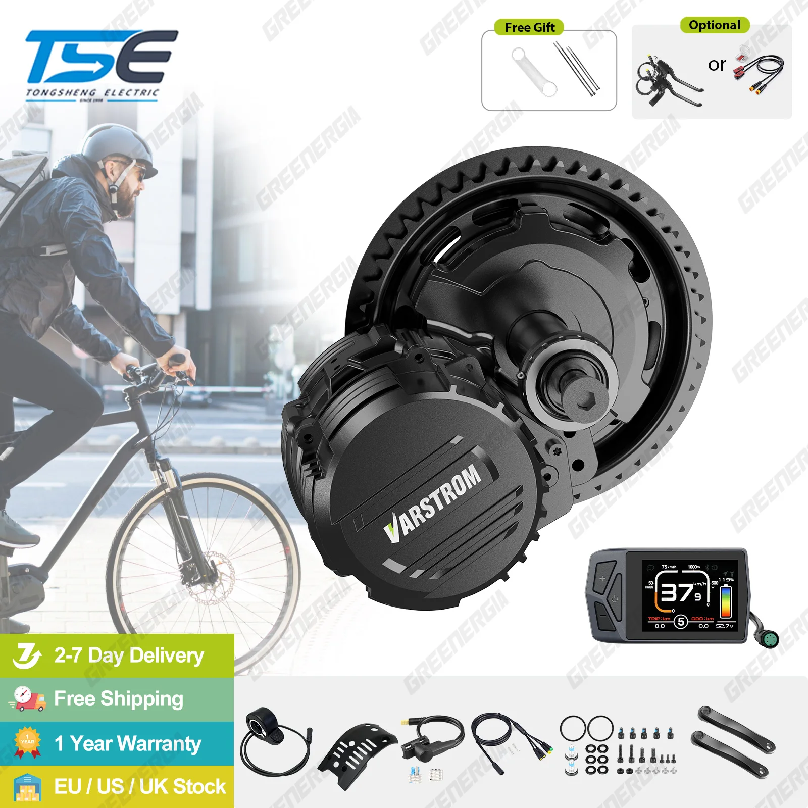 Tongsheng tsdz16 1000 вт tsdz8
