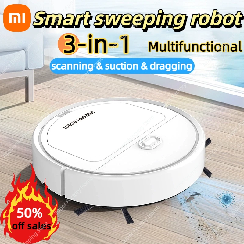 Полностью автоматический робот xiaomi 3-в-1