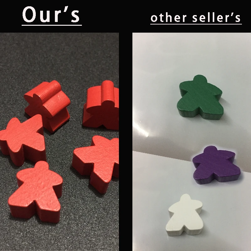 100 деревянных meeples - Фотография_2