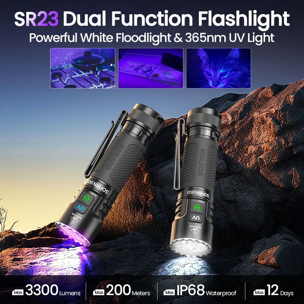 Новый фонарик sofirn sr23 3300lm - Фотография_2