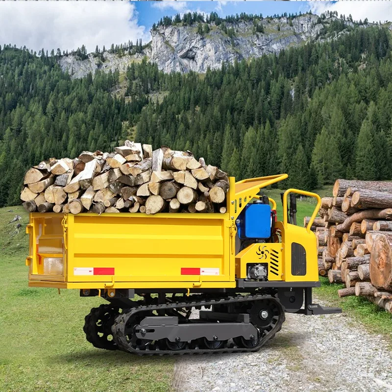 Трансфер материала 2t 3t мини-гусеничный - Фотография_5