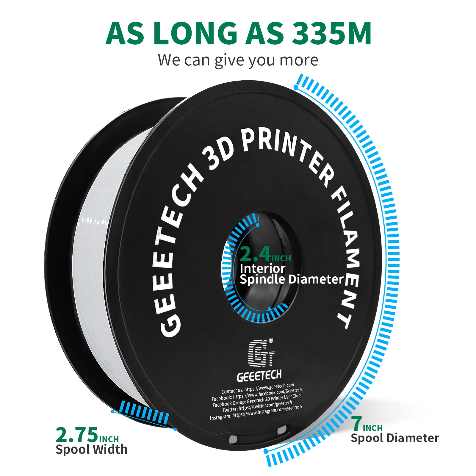 Нить для 3d-принтера geeetech petg - Фотография_4