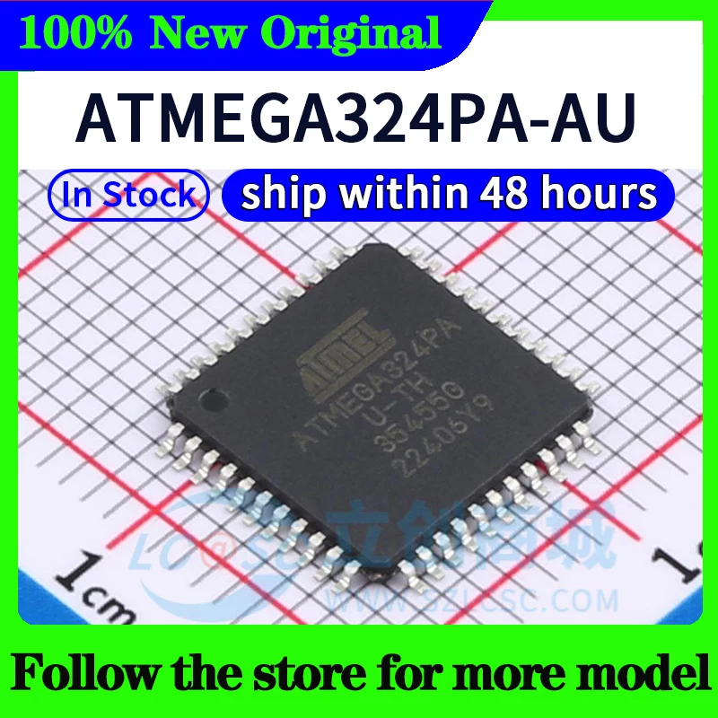 Atmega324p-20au atmega32l-8au atmega324a-au - Фотография_6