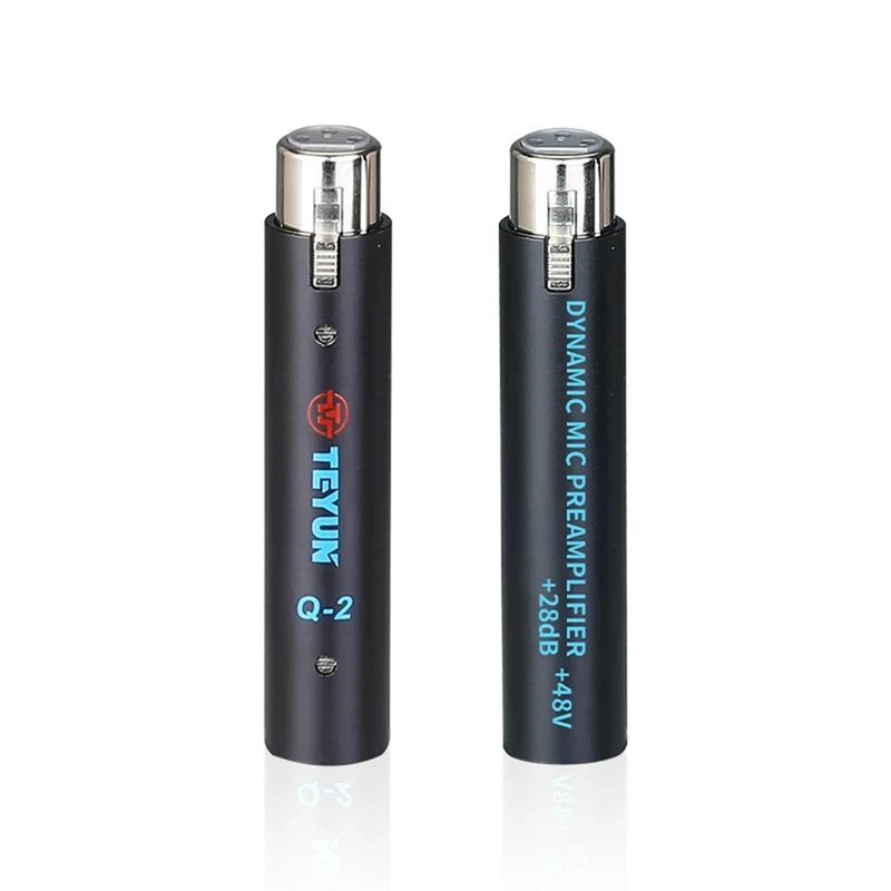 Черный динамический предусилитель для микрофона 2 2 в - Фотография_3