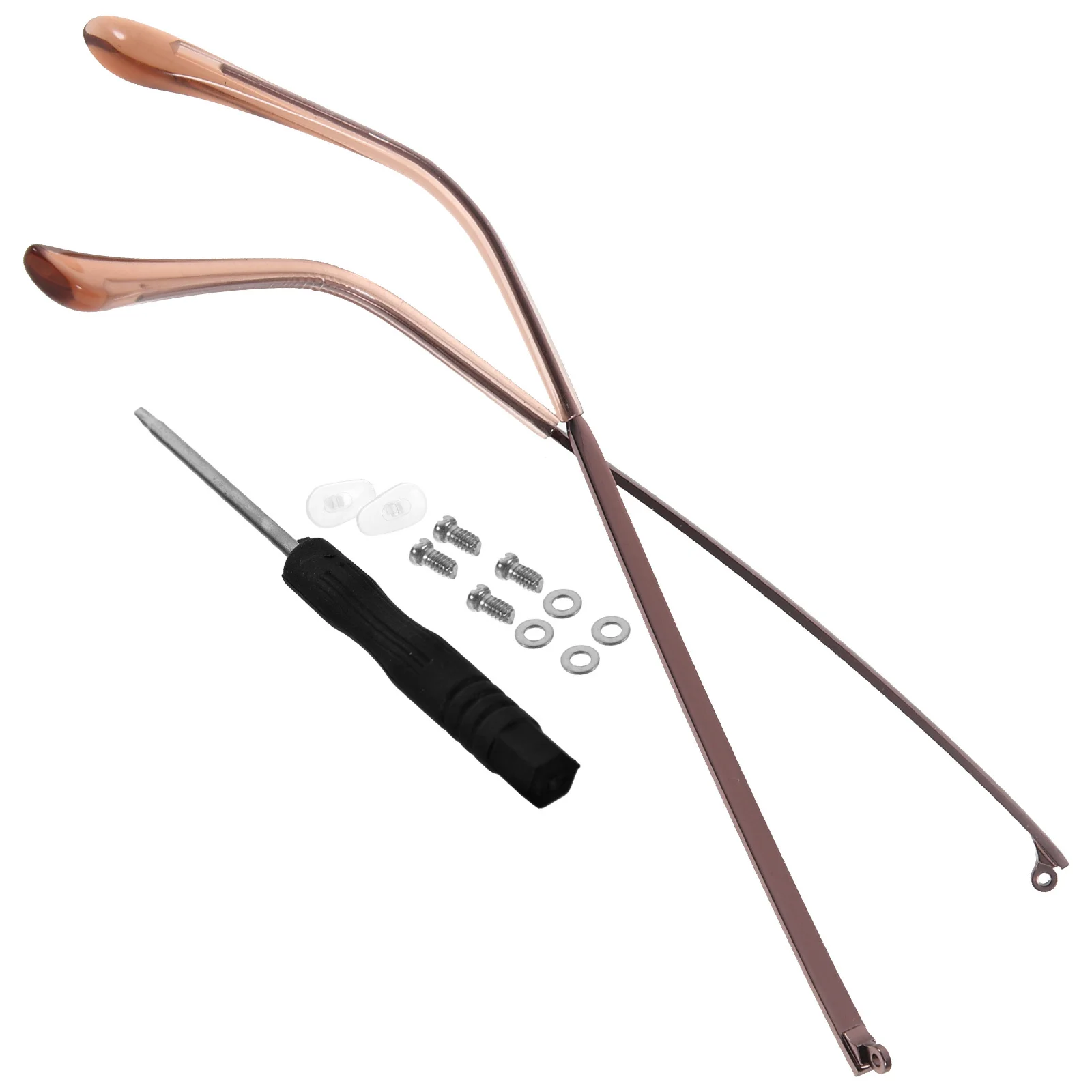 1 пара универсальных металлических очков - Фотография_6