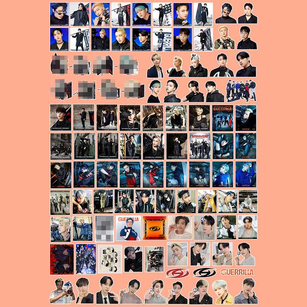 Наклейка kpop idol ateez - Фотография_3