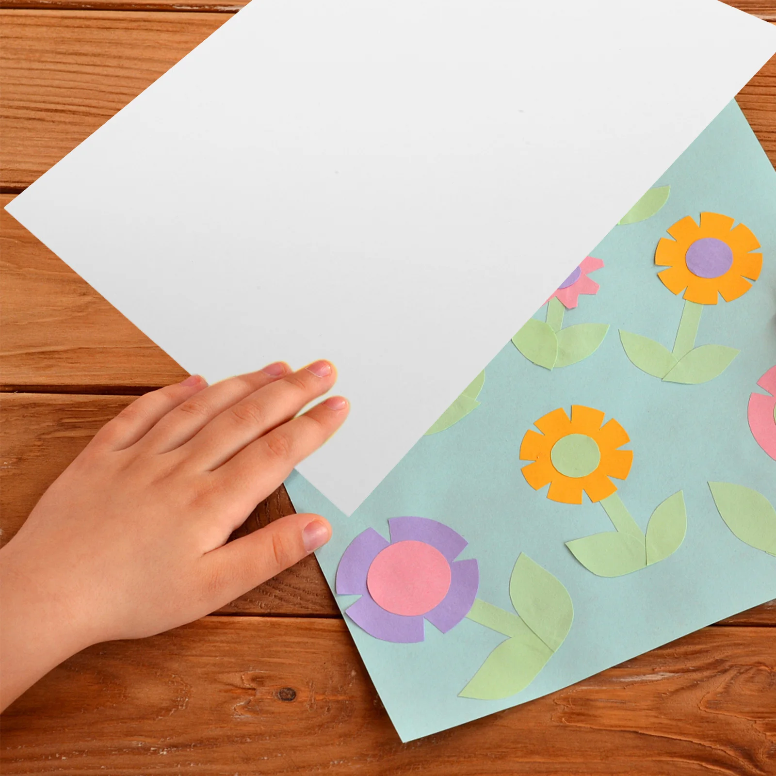 A4 белая картонная бумага diy ремесленный - Фотография_6