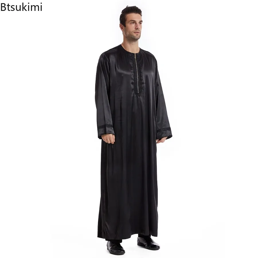 Мусульманское платье с длинным рукавом daffah jubba thobe - Фотография_4