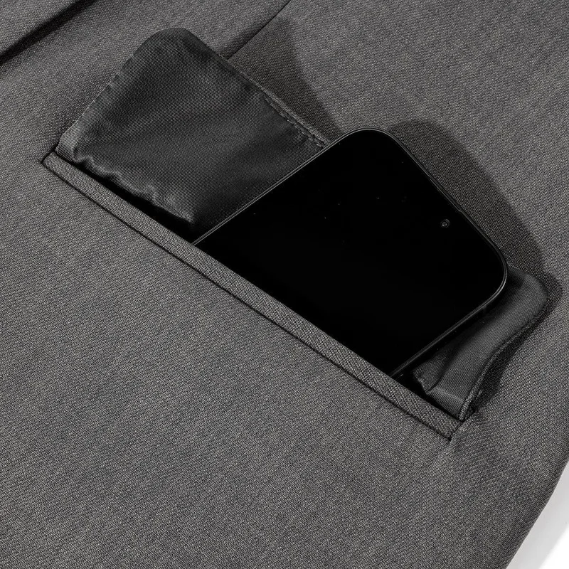 Роскошный серый, черный блейзер, - Фотография_5