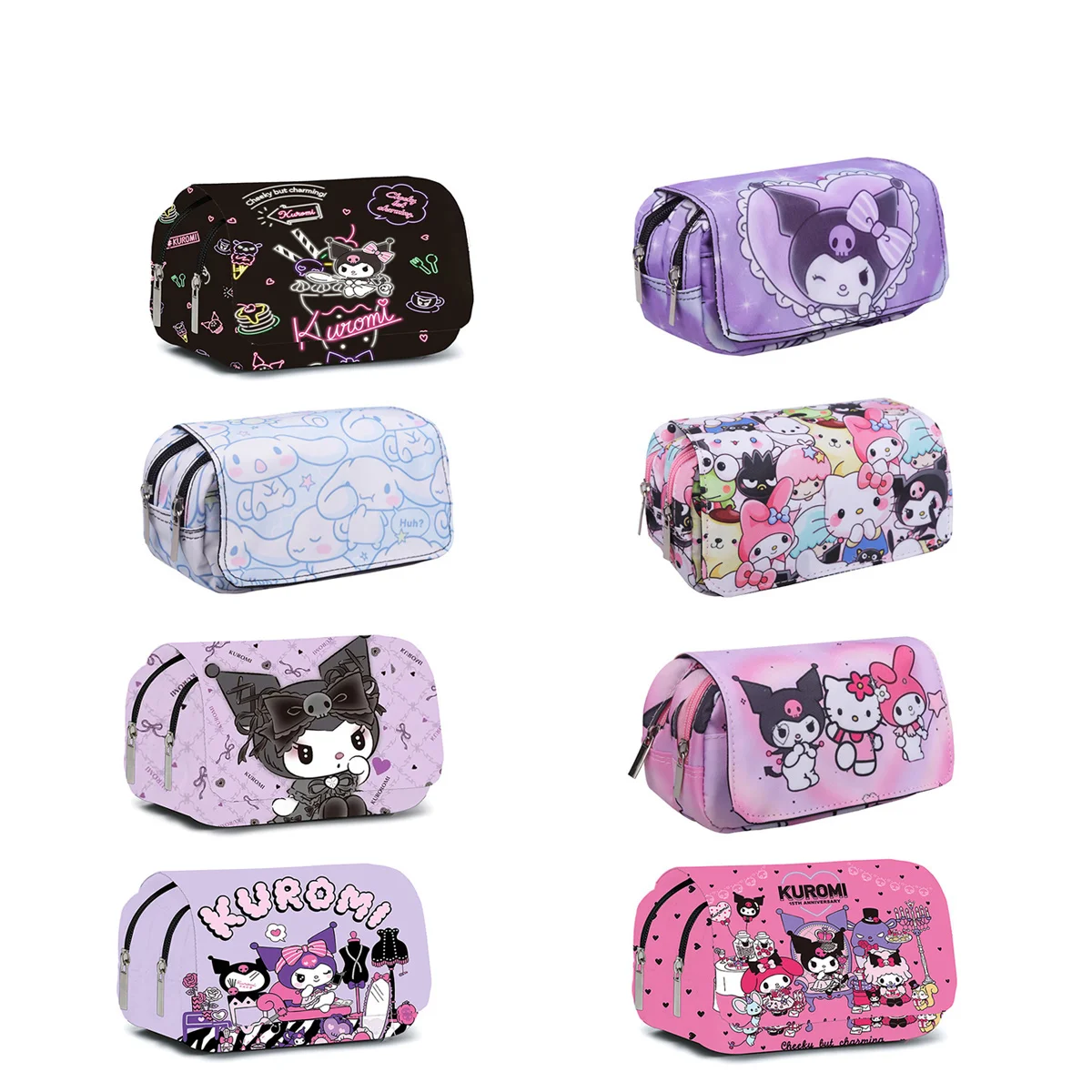 1 пенал с рисунком милого котенка