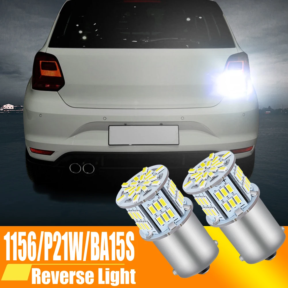 Светодиодные лампы заднего хода p21w ba15s canbus для vw passat b5 b5