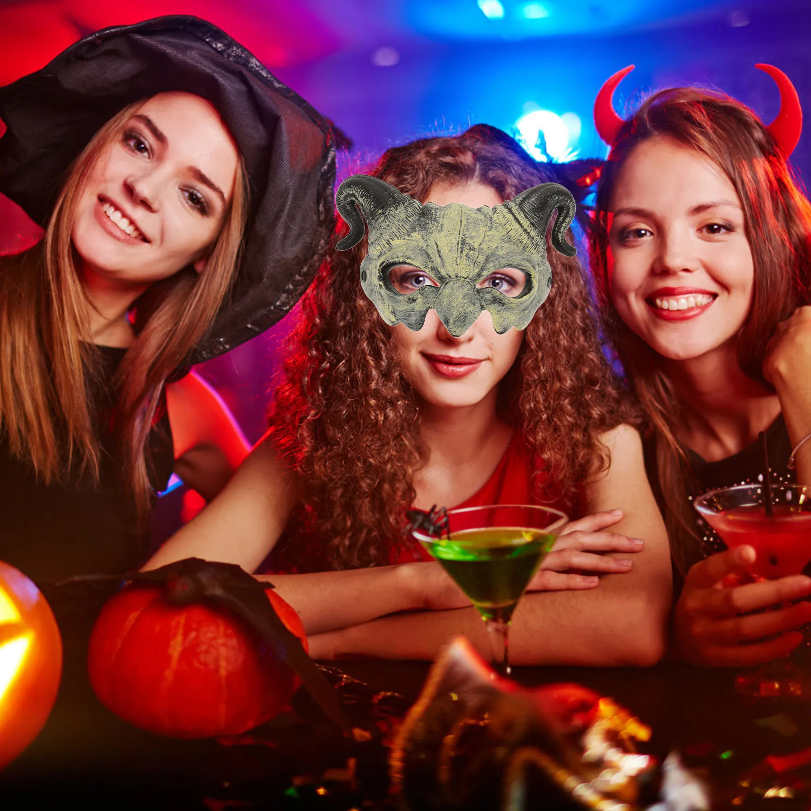 Маска с овечьим рогом - Фотография_6