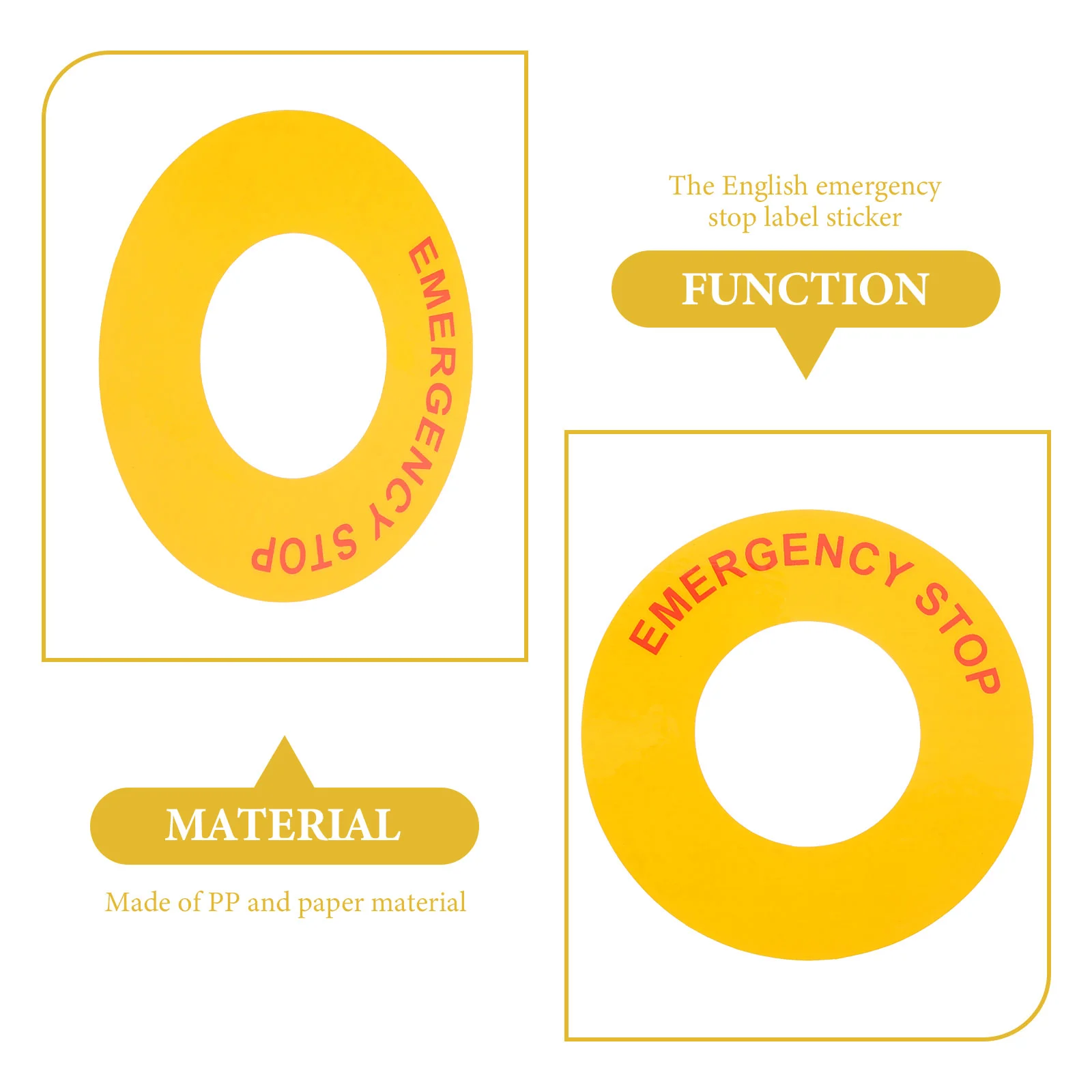 Этикетка аварийной остановки - Фотография_3