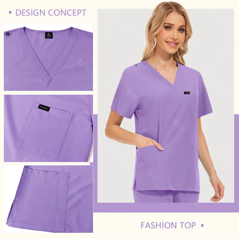 New surgical nurse uniforms medical - Фотография_3