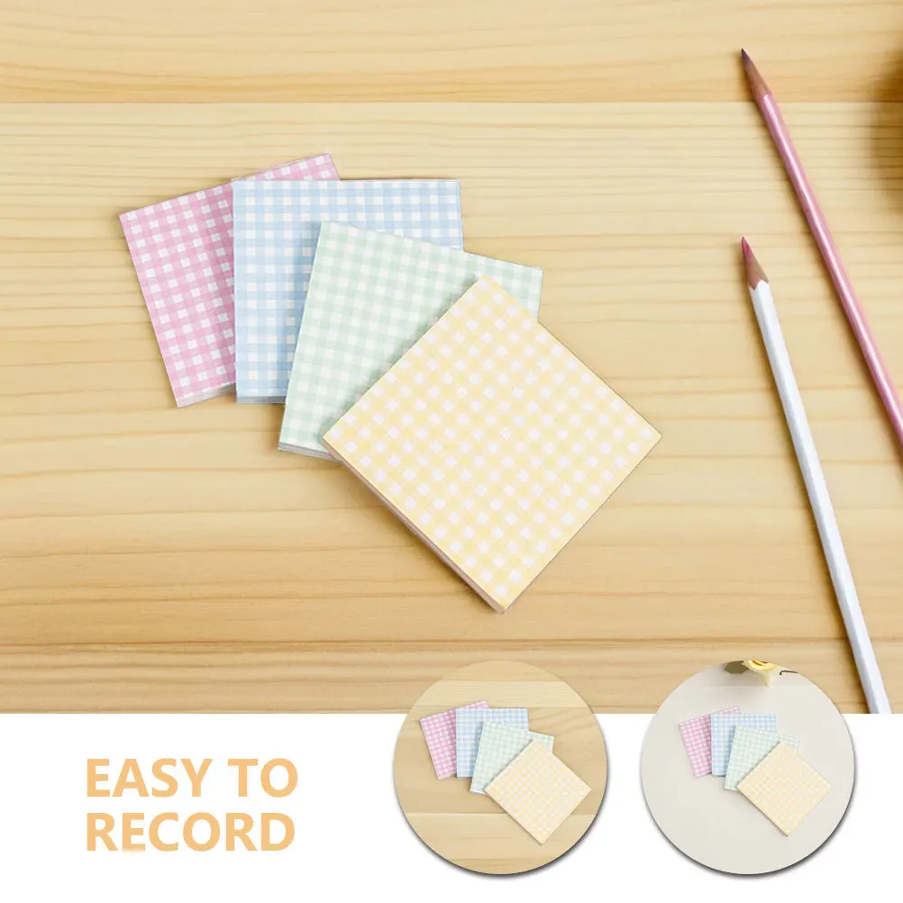 Отрывные квадратные сетчатые липкие блокноты - Фотография_2