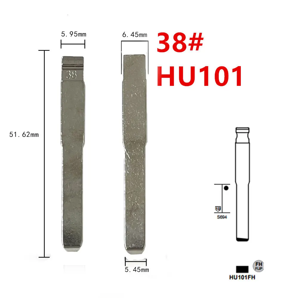 38 #   hu101 необрезанный металлический
