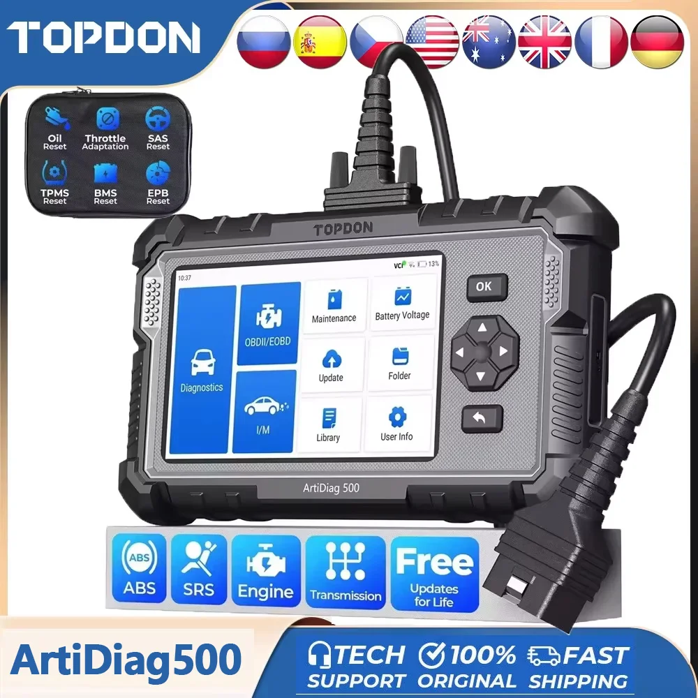Автомобильный диагностический инструмент topdon