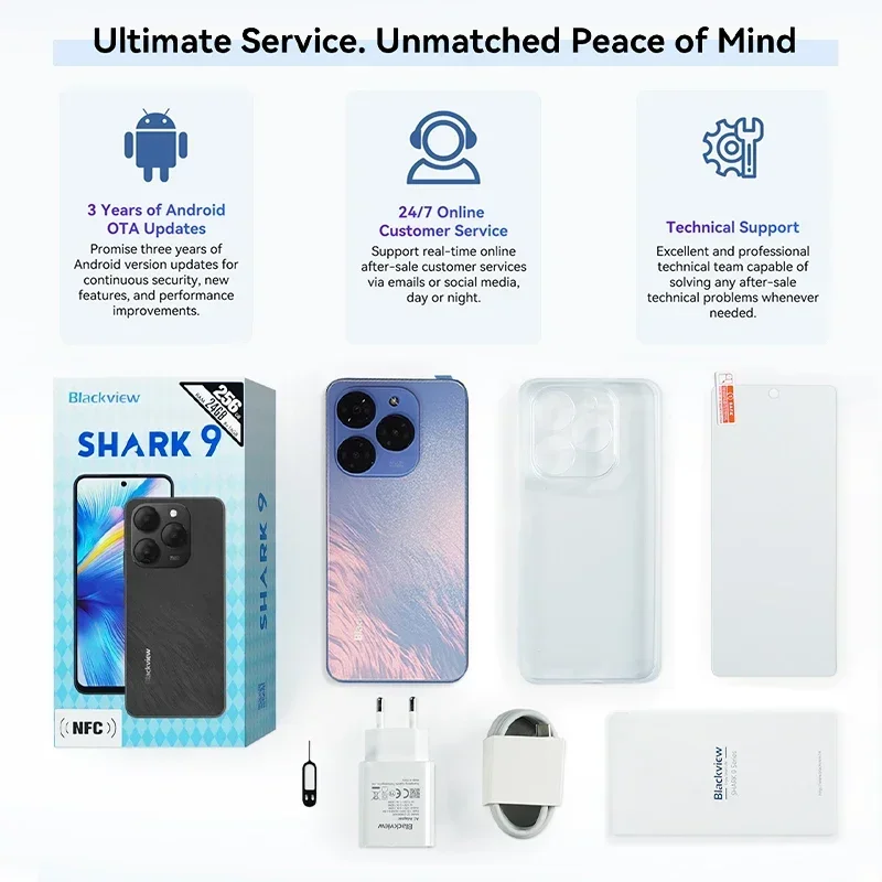 【мировая премьера】смартфон blackview shark 9 5g с дисплеем 6 - Фотография_6
