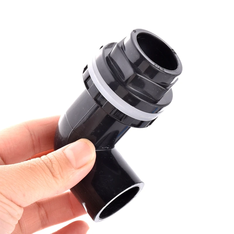 Аквариум из пвх i.d20~50 мм 90 °   угловой дренажный соединитель - Фотография_3