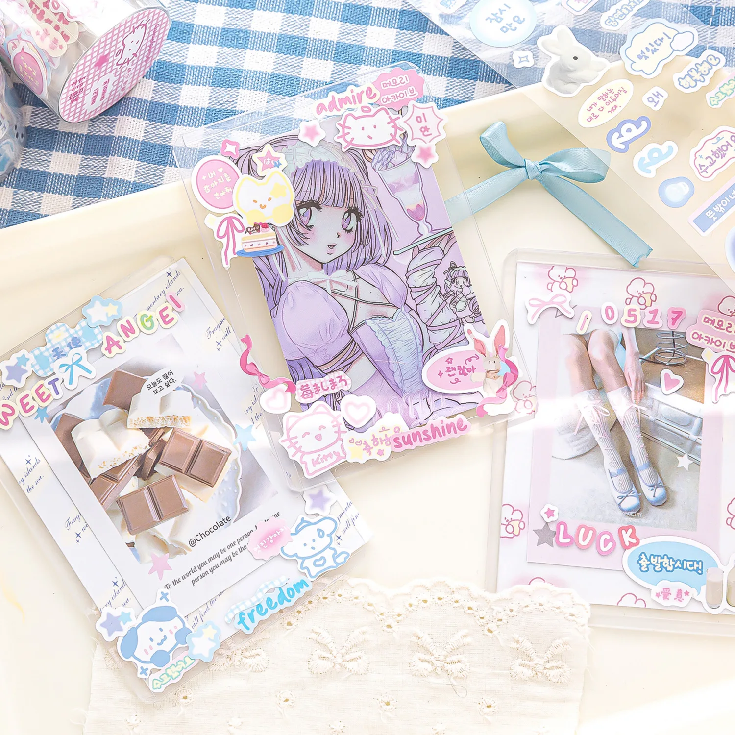 Kawaii 2m diy ручная палатка лента - Фотография_3