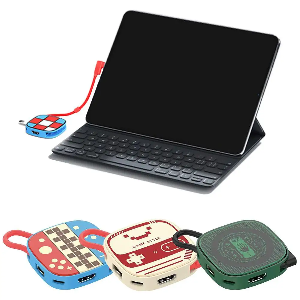 Док-станция 2-го поколения типа c 3 в 1 для switch2 4k 60 гц usb3 - Фотография_3