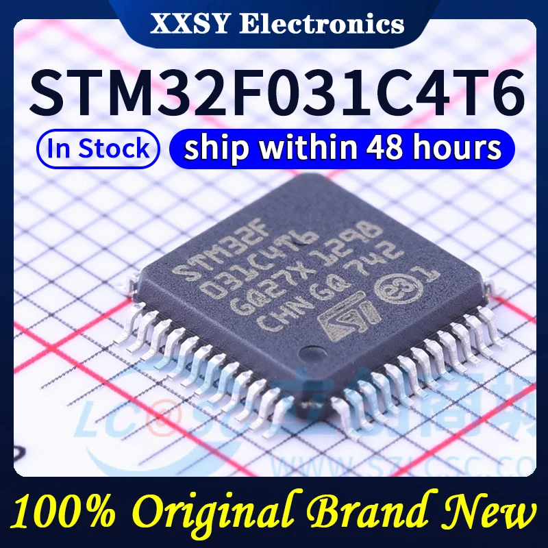 Stm32f031k6u6 stm32f031g6u6 stm32f031c6t6 - Фотография_3