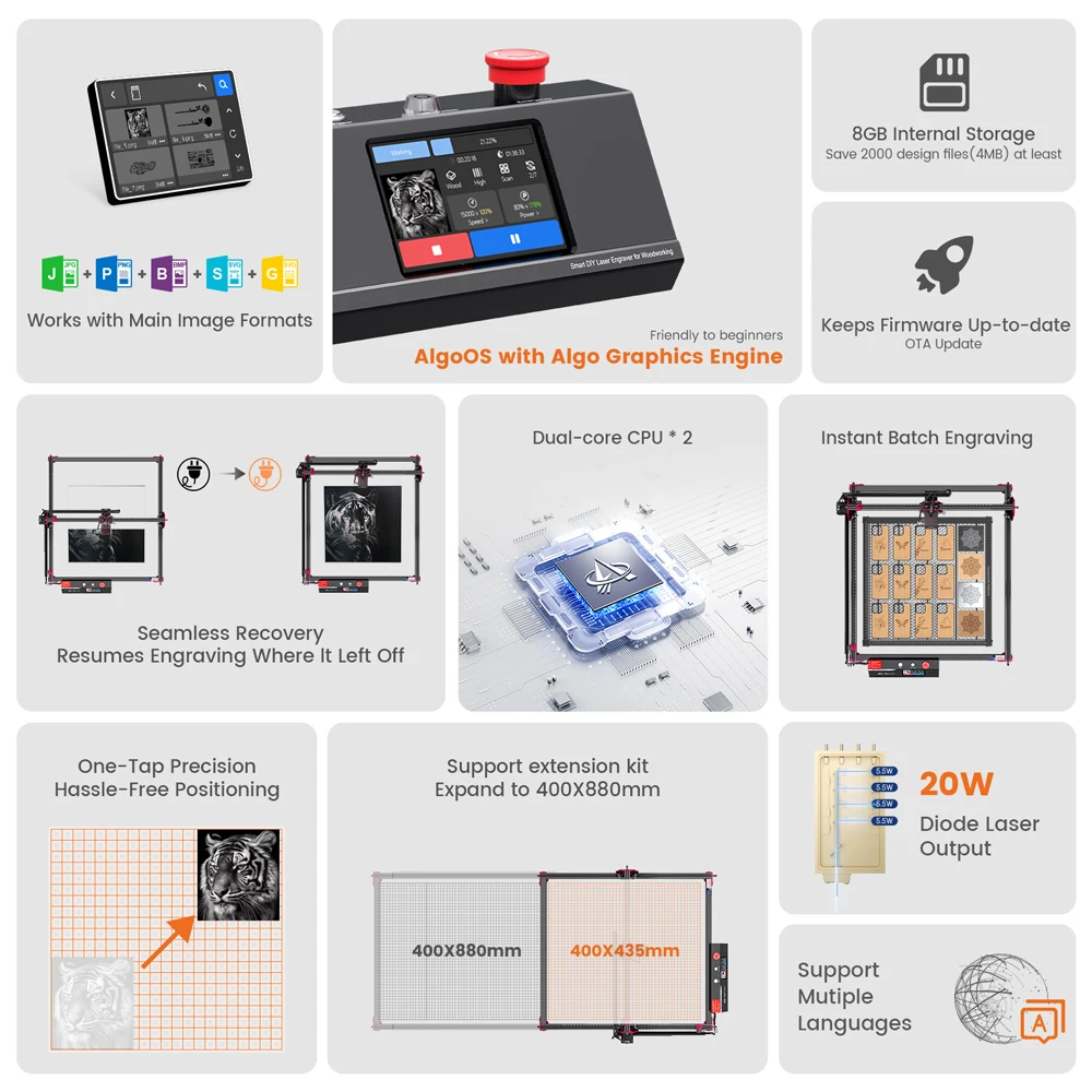 Альголазер diy kit mk2 10 вт лазерный - Фотография_4