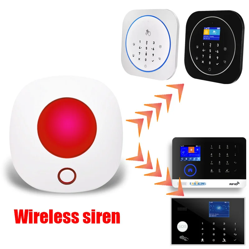 Звуковая и визуальная сигнализация tuya wifi