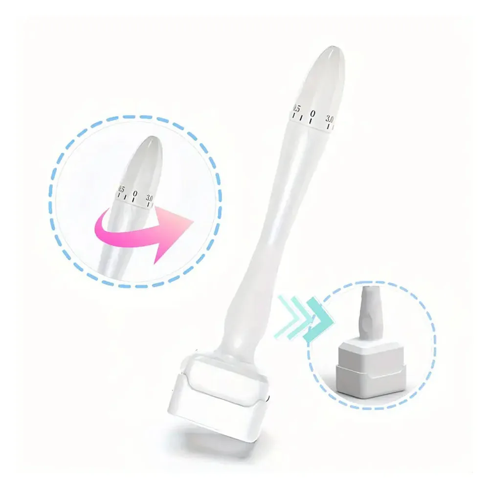 Derma 140, титановый регулируемый штамп derma microneedling - Фотография_3