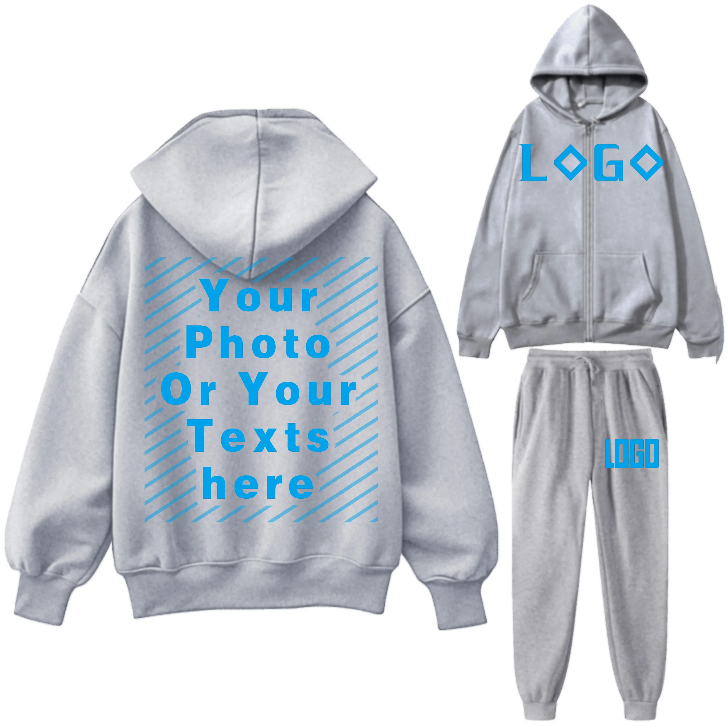 Спортивный костюм с логотипом «сделай сам» - Фотография_5