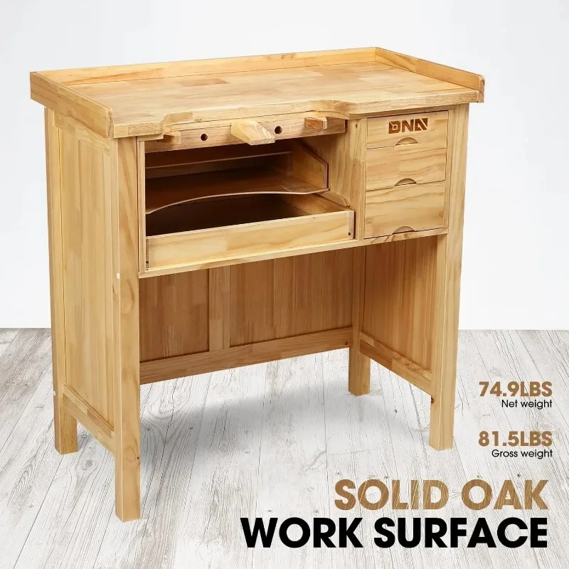 Высококачественный сверхмощный деревянный верстак - Фотография_3